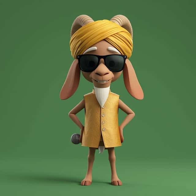Bakra Boss - Goat Farming Character बकरा बॉस